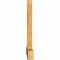 Ekena Millwork Eugene Rough Sawn Timber Gable Bracket, Western Red Cedar, 72"W x 45"H x 4"D x 6"F, 15/12 Pitch GBW072X45X0406EUG00RWR - alternate 5